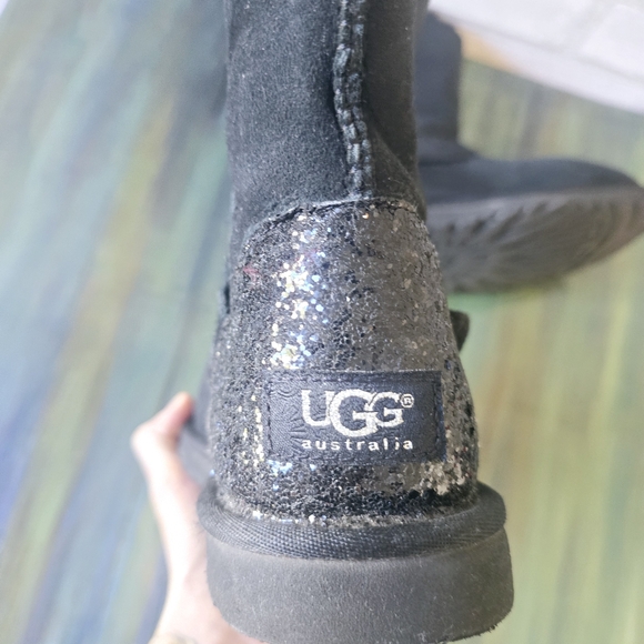 UGG Blaise Glitter Moto Boot - Picture 6 of 7